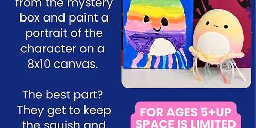 Squishmallow Mystery Paint