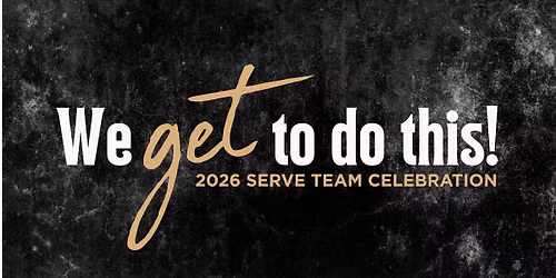Serve Team Celebration
