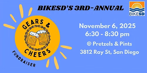 BikeSD's Gears and Cheers 2026