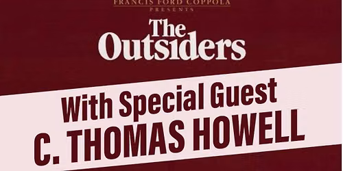 C. Thomas Howell with screening of The Outsiders in Massillon, OH