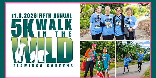 5th Annual 5k Walk in the Wild