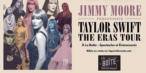 Jimmy Moore personnifie - Taylor Swift The Eras Tour