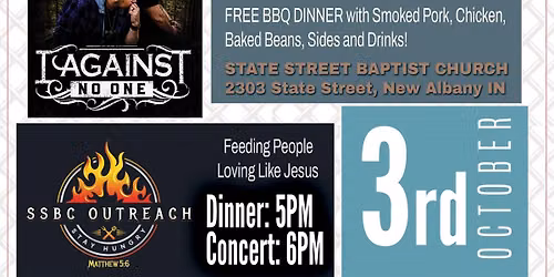 3 Days Under, I Against No One, Not To Us SSBC Outreach