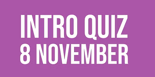 INTRO QUIZ