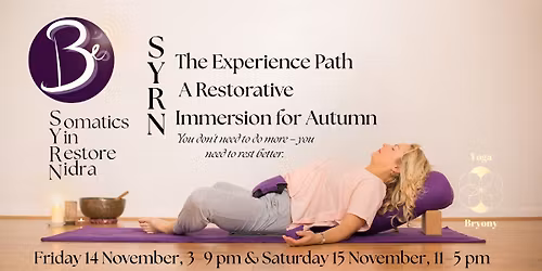 SYRN: The Experience Path \u2014 The Science and Soul of Rest