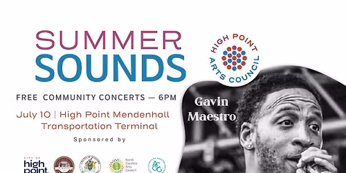 SummerSounds Concert Series: Gavin Maestro