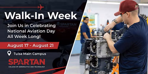Walk-In Week | August 17-21 | Tulsa, OK