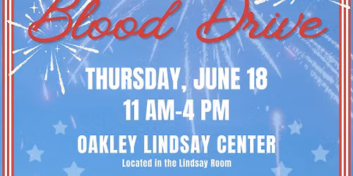 Arts Quincy's FINAL Blood Drive