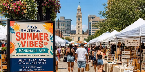 2026 Baltimore Summer Vibes Handmade Fair