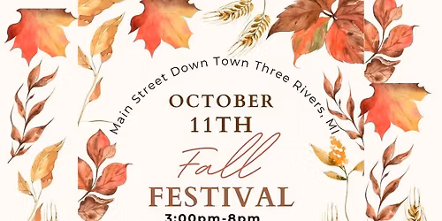 Fall Festival October 11th 