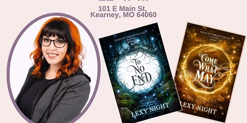 \u2728\ud83d\udcda Author Signing Event: Lexy Night at The Book Nook! \ud83d\udcda\u2728
