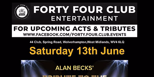 Alan Beck Tribute to the Legends