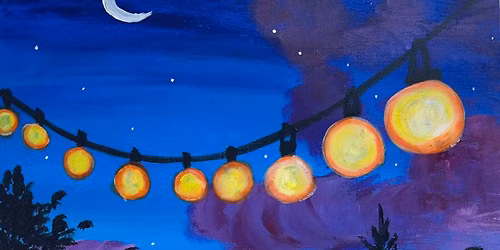 Summer lights Paint Night Event