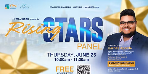 YPN's Rising Star Panel