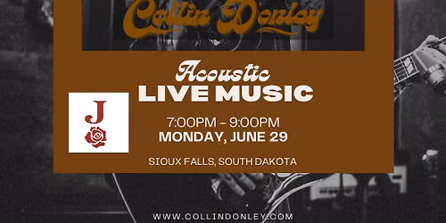 Collin Donley LIVE at Jack Rose - The Steel District