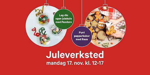 Lag julekuler og pynt pepperkaker