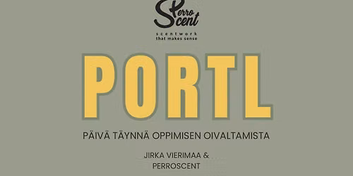 Save the date! PORTL Workshop - oppimisp\u00e4iv\u00e4 tulossa!
