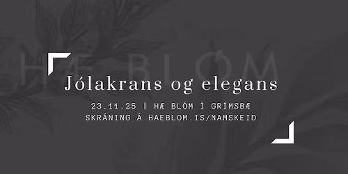 J\u00f3lakrans og elegans