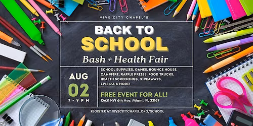 Back-to-School Bash + Health Fair
