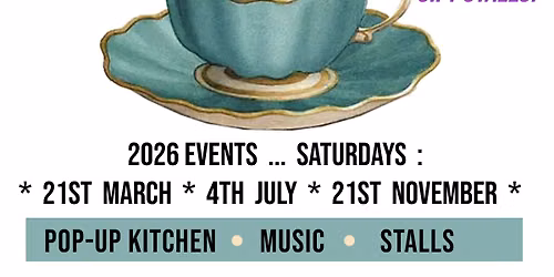 Dorridge Village Hall 2026 Craft & Vintage Fairs | Pop-up Caribbean Kitchen | Lolly's Events