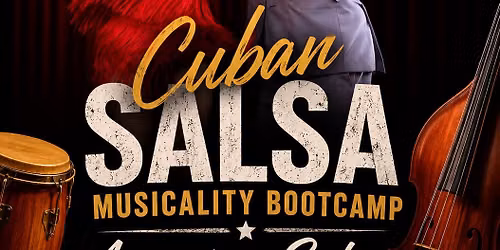 Cuban salsa bootcamp with live instruments Arawi & Selena