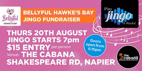 Bellyful HB Jingo Fundraiser