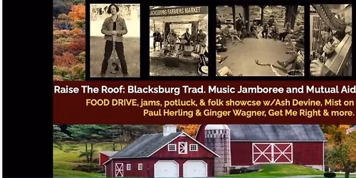 Raise the Roof: Trad. Music Jamboree & Fundraiser\/Food Drive