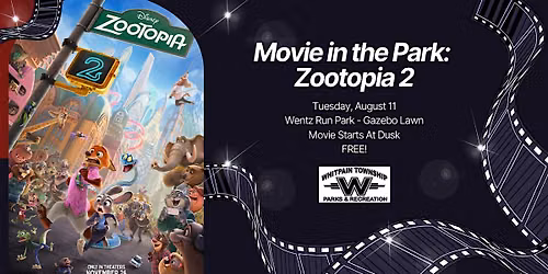 Movies in the Park: Zootopia 2