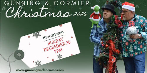 Gunning & Cormier Christmas Live at The Carleton