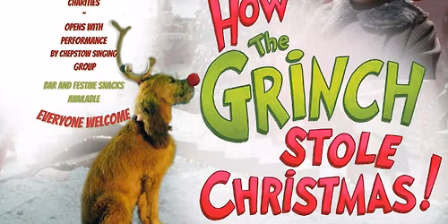 How the Grinch Stole Christmas (PG, 2000) FREE ENTRY, Donations Welcome, St Mary\u2019s Priory Chepstow