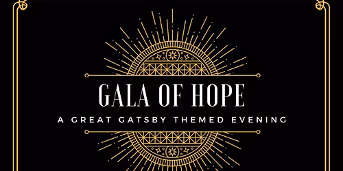 Gala of Hope: A Great Gatsby Themed Evening