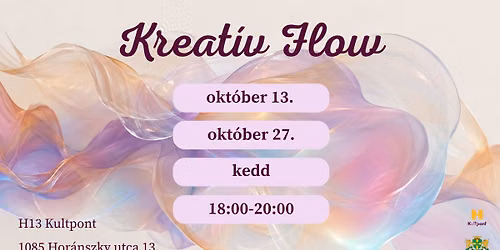 Kreat\u00edv Flow - Alkot\u00f3k\u00f6r feln\u0151tteknek