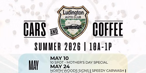 Ludington Auto Club Cars & Coffee @BigAppleBagels