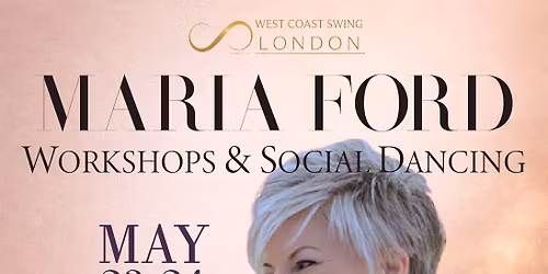 All Levels Workshops with All-Star Maria Ford! 