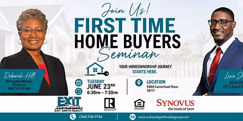 First Time Home Buyers Seminar