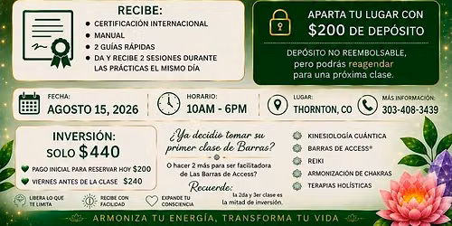 Certificacion Barras de Access