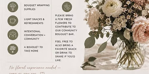 Bloom & Be: Floral Social