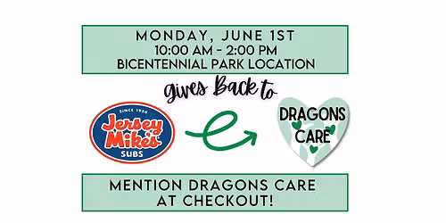 Jersey Mike's Gives Back to Dragons Care