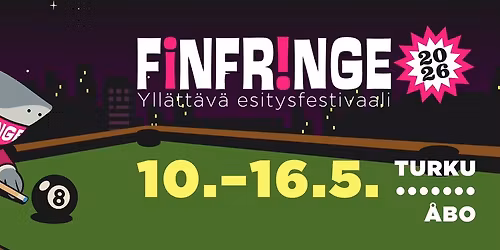 Finfringe 10.-16.5.2026