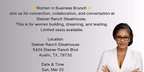 Woman In Business Brunch