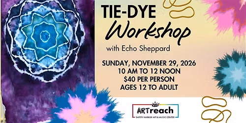Tie Dye Workshop: Mandala Method