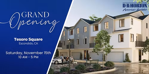 Tesoro Square Model Home GRAND OPENING! \ud83c\udf89