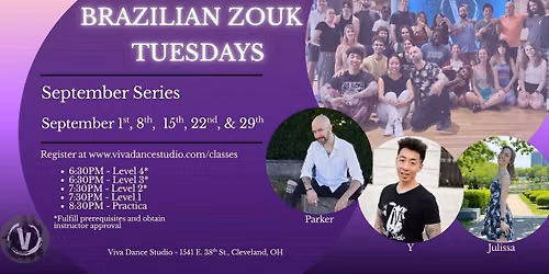 Zouk Group Class (September)
