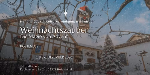 Weihnachtszauber 2026