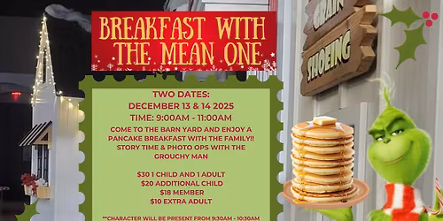 Breakfast with The Mean One