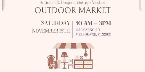 November Outdoor Market at Antiques & Uniques Vintage Market