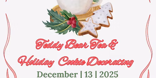 Teddy Bear Tea & Cookie Decorating