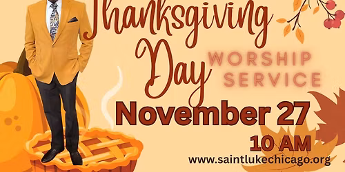 Thanksgiving Worship Service
