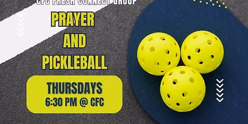 Men's Prayer and Pickleball
