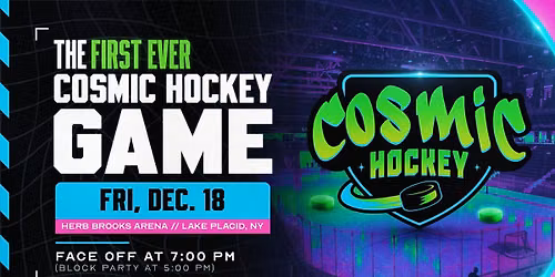 Inaugural Cosmic Hockey Game